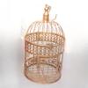European-style Iron Art Bird Cage Wedding Decoration Flower Cage Home Living Room Decoration Prop Hanging Flower Frame Bird Cage