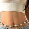 Wind Shell Rice Bead Waist Chain Body Chain Bead Holiday Accessories Women's Beach Sexy Wind Sea Star Beach