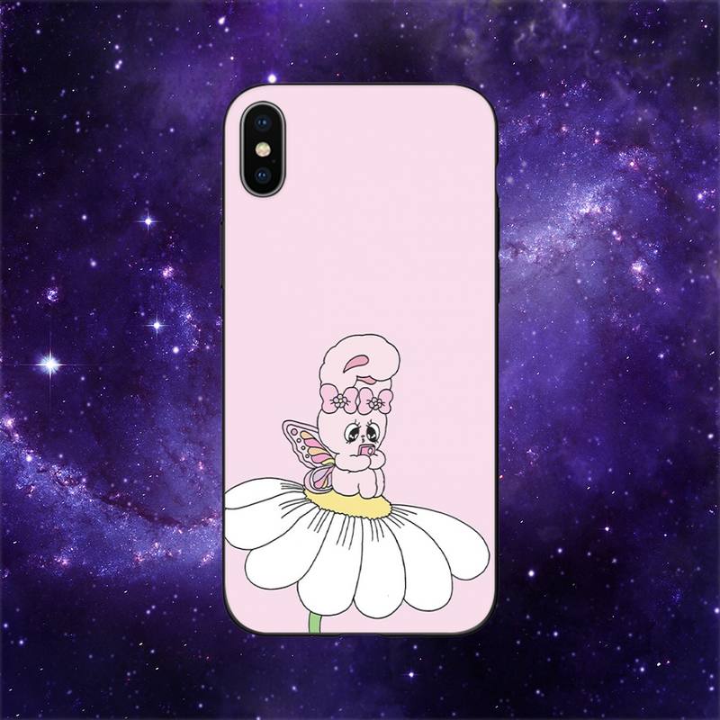 Милый розовый кролик esther bunny чехол для смартфона для iPhone 11 12 Mini 13 14 Pro XS Max X 8 7 6s Plus 5 SE XR чехол