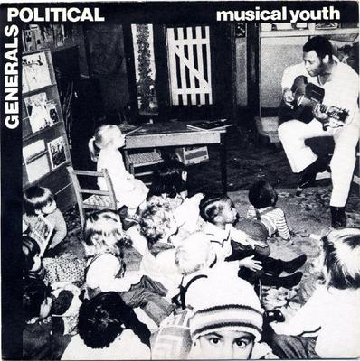 7-дюймовая пластинка MUSICAL YOUTH Политическая Генералы OTO6 021 Records 1981 Великобритания Регги Ска Даб Б/у