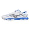 Mizuno Wave Medal 6 Модные Универсальные Амортизирующие Низкие Тренировочные Кроссовки Унисекс Павлиний Синий 81GA191503