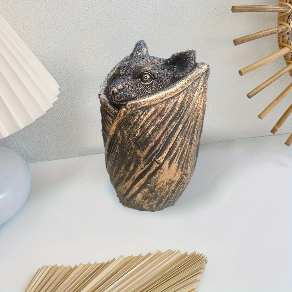 Jewelry Box Gothic Style Trinket Box Jewelry Storage Jar Resin Statue Candy Sweet Canister For Party