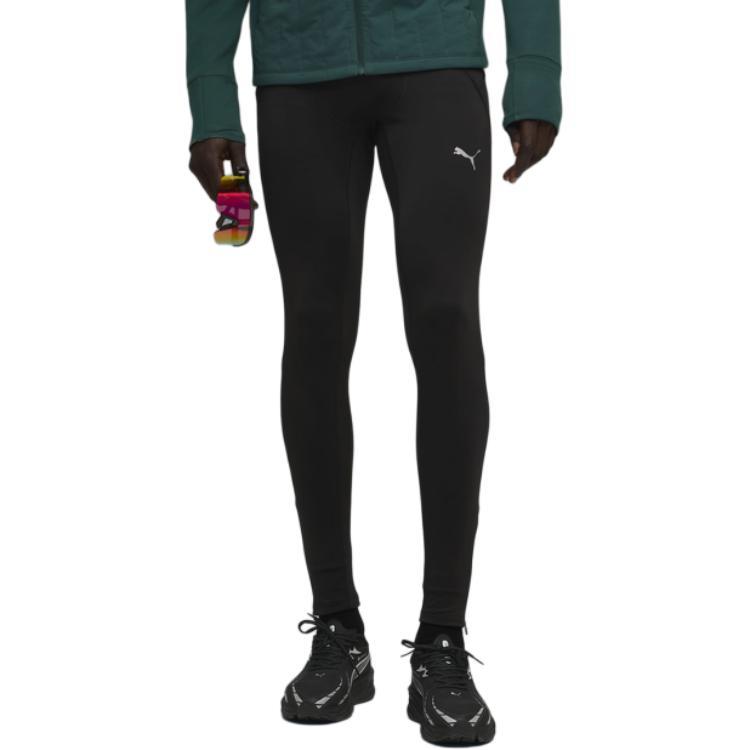 Puma Логотип Зауженный крой Средняя посадка Повседневные брюки Мужские низы 527531-01