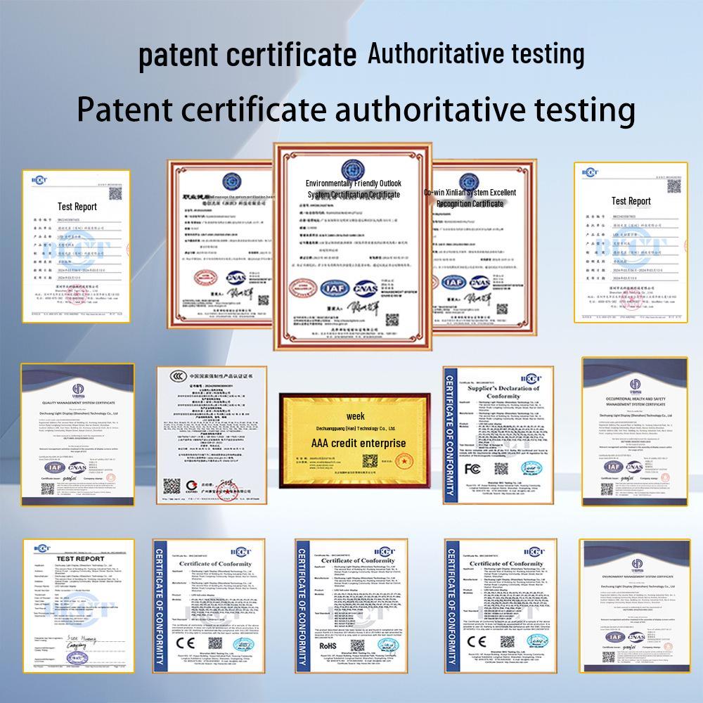 Светодиодный дисплей для ресепшена: Креативный настольный или прилавочный экран для отелей, баров и выставок