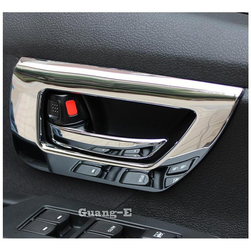 Для Suzuki S-Cross SCross SX4 2017 2018 Накладка на ручку двери Накладка-молдинг ABS Рамка внутренней ручки подлокотника двери Рамка Лампа