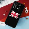 Georgia Grunge Flag Case For Xiaomi Redmi Note 13 Pro 14 12 11 10 15 Pro Plus Redmi 10C 12C 13C 14C 15C 15 Cover