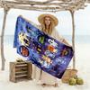 Merry Christmas Celebration Beach Towel Super Soft & Absorbent Comfortable Lightweight