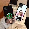 Магнитный чехол для телефона Avril Ramona Lavigne For Magsafe для iPhone 17 16 15 14 13 12 11 Plus Pro Max PC+TPU