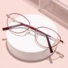 Fashion Metal Frame Presbyopia Luxury Brand Glasses Senior Sense Of Middle-Aged Reading Glasses Men'S Glasses Women'S Eyepieces