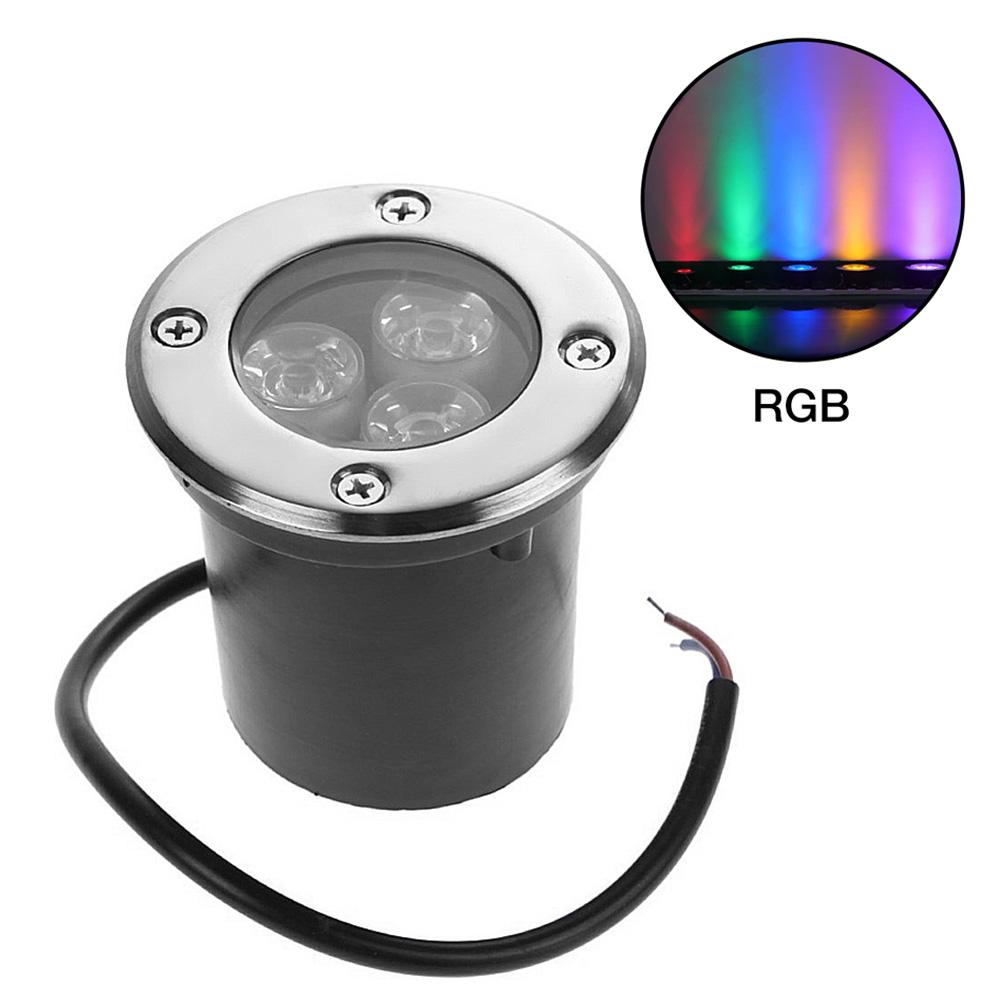 Светодиодный подводный светильник RGB Водонепроницаемый Антикоррозийный Прожектор Лампа для Фонтана Аквариума Бассейна 12В