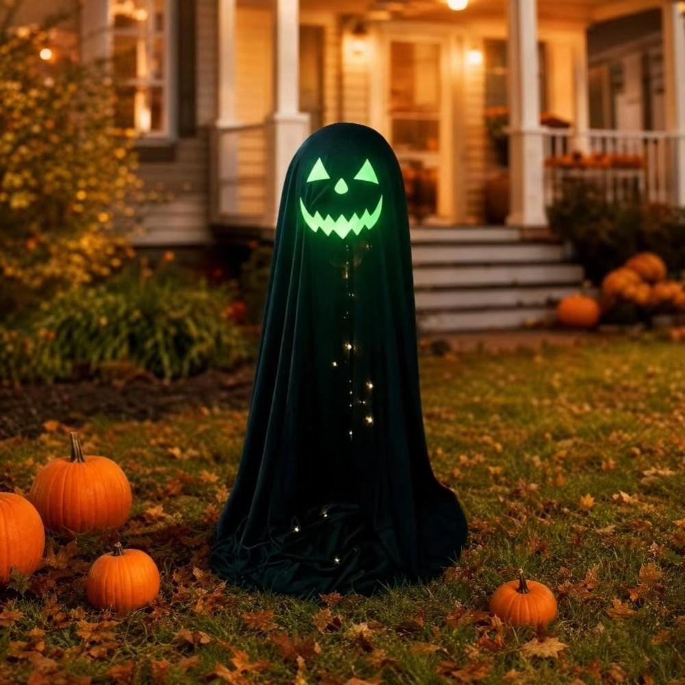 Luminous Halloween Standing Ghost Decor Soft LED Lights Lights Ghost Ornament Party Supplies