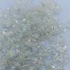 Transparent Acrylic Colored Ribbon Bow Beads for DIY Jewelry Making