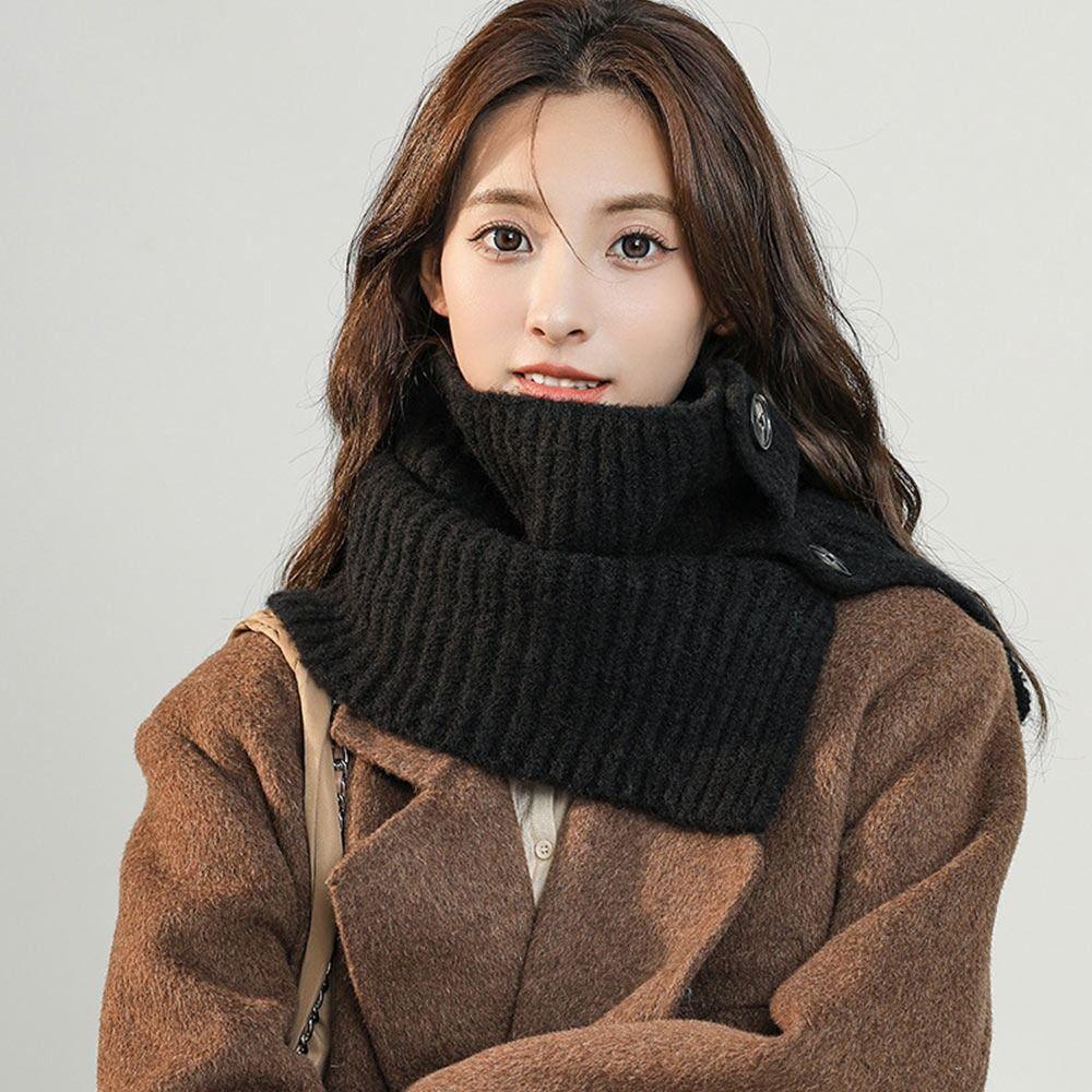 Fashion Detachable Warm Turtleneck Knitted Fake Collar Scarf Neck Warmer