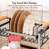 Полка для сушки посуды Набор сушилок для посуды Трехъярусные полки для посуды со съемной сушилкой Полка для палочек для еды Чаша