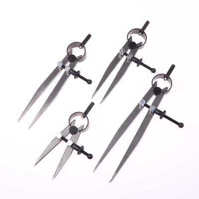 1 шт. Регулируемый циркуль-измеритель, инструмент для кожевенного ремесла для разметки линий, крыльчатый делитель, вращающийся разметочный инструмент, инструмент для ручной работы по коже