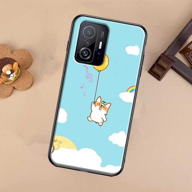 Мультяшный чехол Корги для Xiaomi 13 14 Ultra 11T 12T 13T 14T Pro POCO X7 Pro X3 X5 X6 F3 F5 F6 M6 Pro