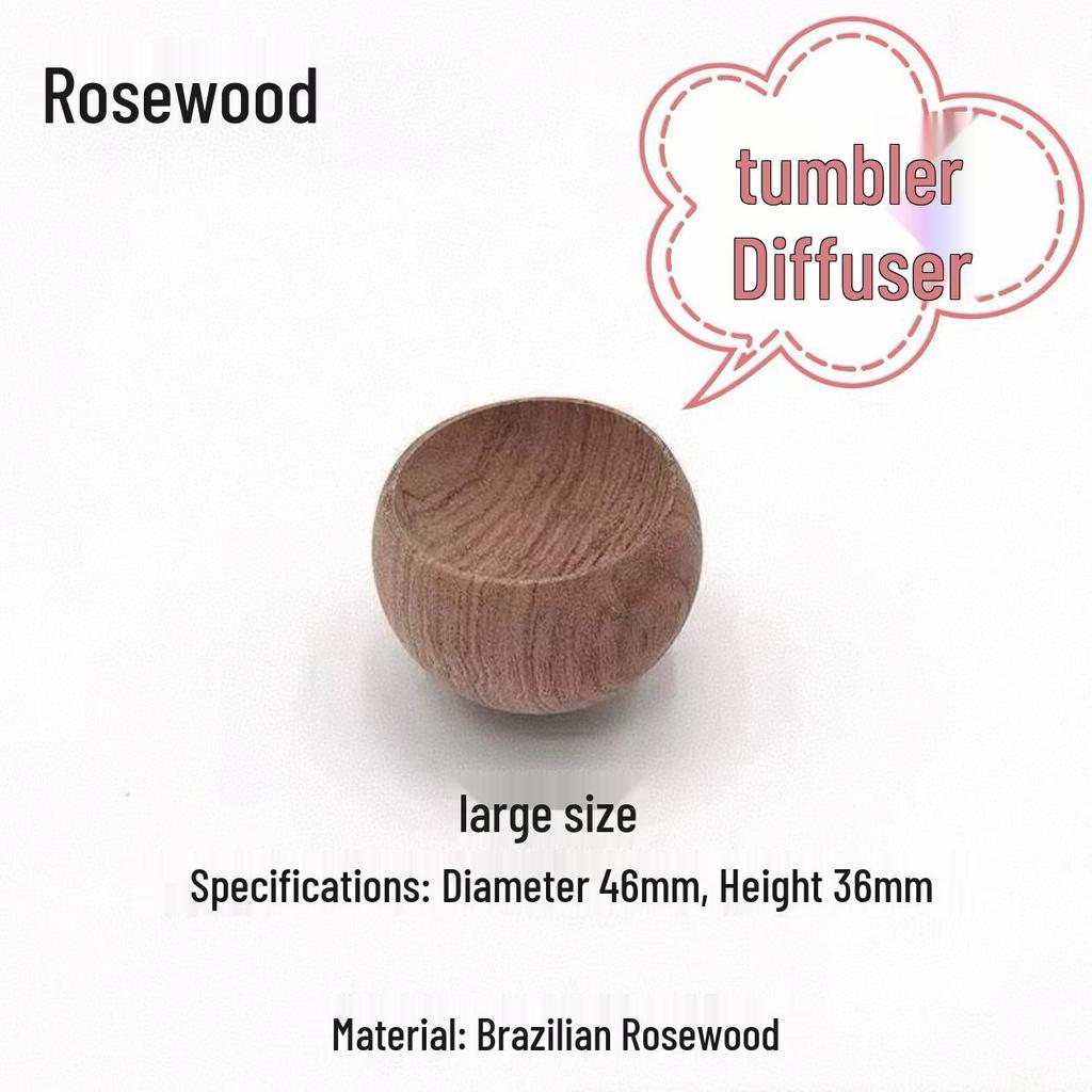 Small Wooden Aroma Diffuser Ornament for Office Fragrance