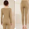 Осенне-зимнее термобелье Женские костюмы Боди Женские облегающие зимние топы Низ Рубашки Тонкая женская одежда