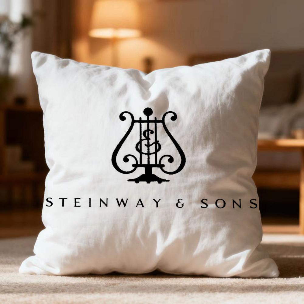 Горячая наволочка S-SSteinway & Sons Мягкая моющаяся наволочка для дивана, кровати, путешествий, офиса