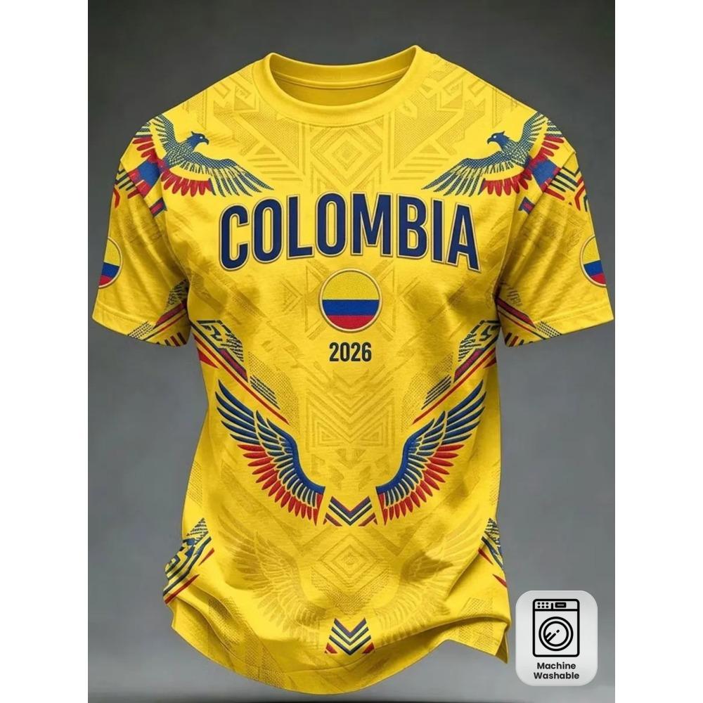 Colombia 2026 jersey, suitable for wearing, Colombia football fan clothing