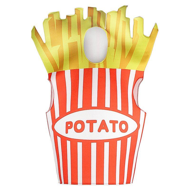 Adult Style French Fries Hamburger Sausage Performance Props Clothes Halloween Masquerade Cosplay