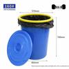 Пластиковое круглое мусорное ведро Miling Commercial Heavy-Duty