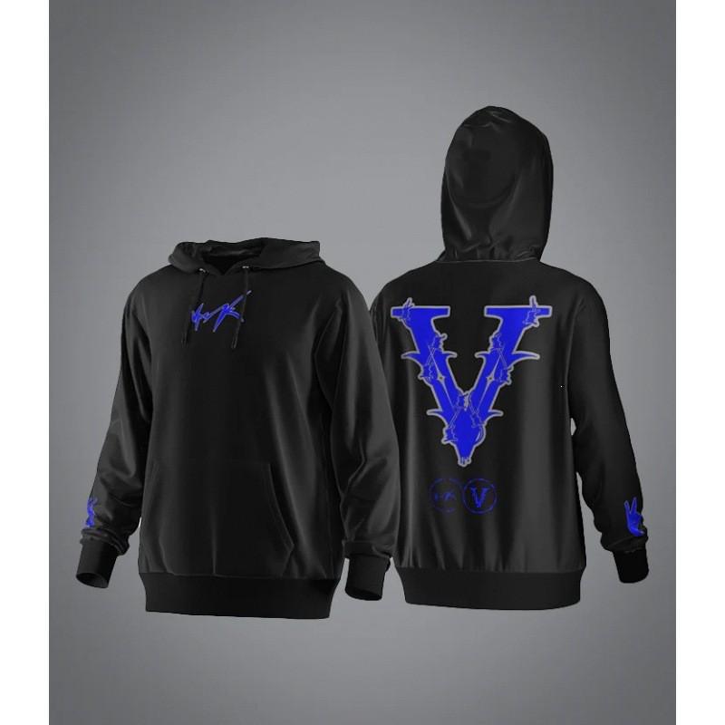Unisex Hooded Sweatshirt With Kangaroo Pocket 3D Print Omerta Collection Casual Loose Fit