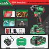 NICE High Power Rechargeable Impact Wrench - Official High Torque Electric Air Gun