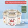 Cute Rotating Pen Holder Desktop Drawer Stationery Box Case School Office Desk Kawaii Stationery Storage Box