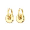 Классические серьги-кольца в форме сердца и звезды из нержавеющей стали для женщин Панк Хип-Хоп Золотые Серебряные Y2K Украшения Женские Серьги oorbellen