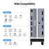 KVM-переключатель BENFEI HDMI (8K@60Гц/4K@240Гц) USB-переключатель с 4 портами USB 3.0, для 2 компьютеров, общий монитор, клавиатура и мышь. Простое подключение с