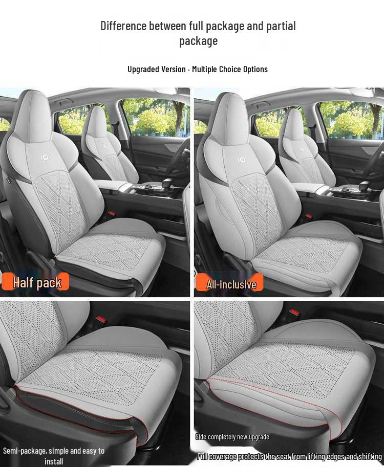 Всесезонные чехлы на сиденья для 2025 Changan Qiyuan Q05 - Полноразмерные подушки для автомобильных сидений