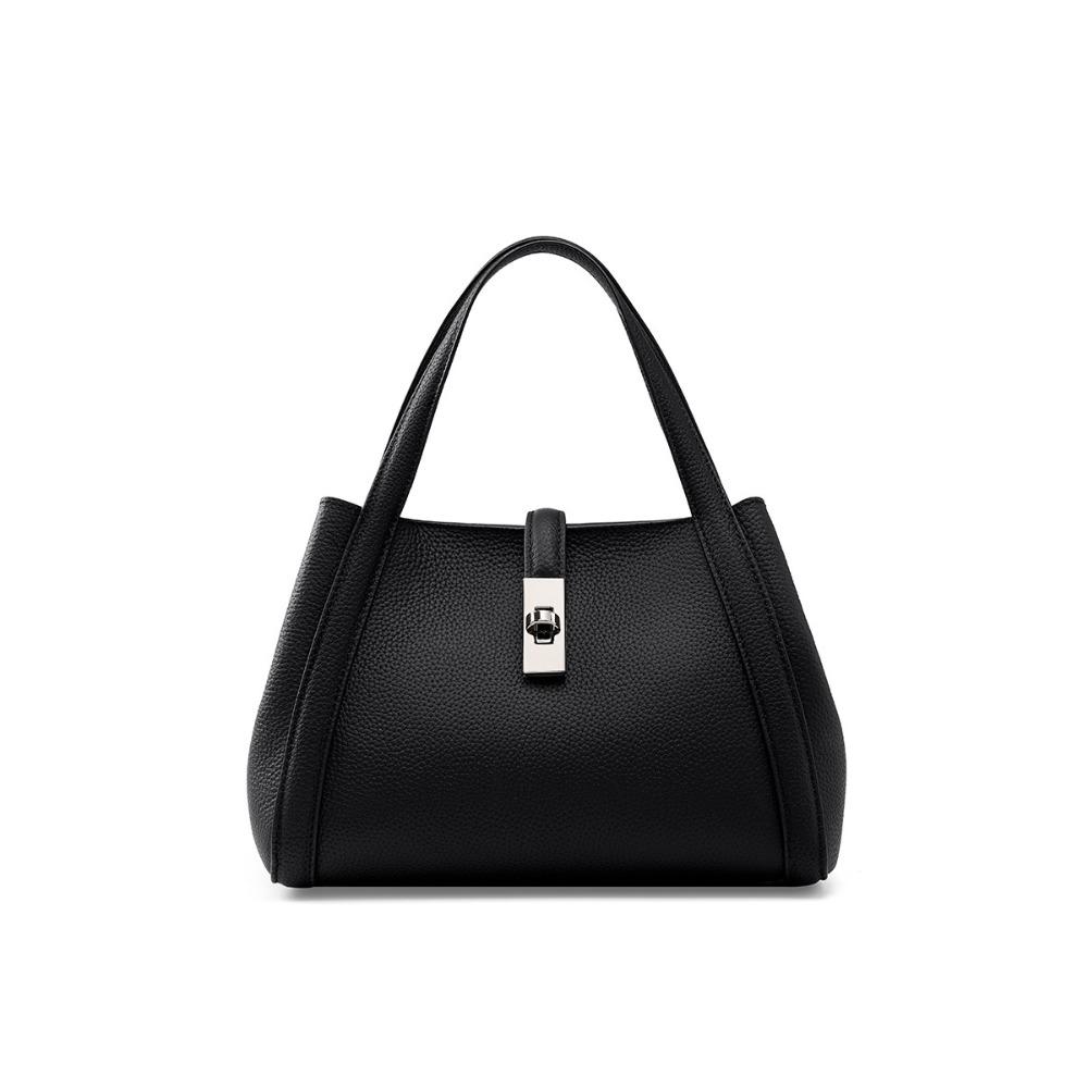 Универсальная сумка-корзина для овощей из коровьей кожи Новая модная кожаная женская сумка большой вместимости Сумка через плечо