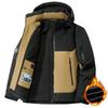 Winter Men Thick Windproof Waterproof Hooded Jackets Men's Wool Liner Snow Ski Hooded Coats Male Parka Plus Size Winter Jacket