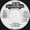 7-дюймовая пластинка ADEE / TONY REBEL - Stop The Pain NONE Taxi 2009 Ямайка Регги, Ска и Даб Б/У