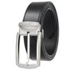 Pin buckle belt, punched belt, men first layer cowhide belt