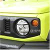 Car Headlight Metal Decoration Lamp Protective Cover for Suzuki Jimny 2019 Up Exterior Accessories