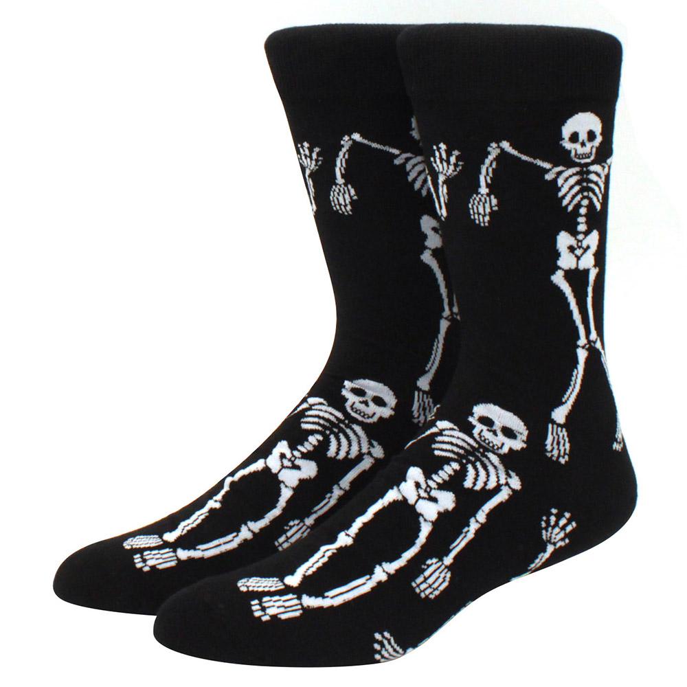 New Happy Mens Socks Women Novelty Cartoon Sock Combed Cotton Funny Men's Big Size Crew Harajuku Hip Hop Thick Long Socks