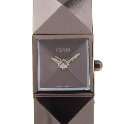 Pyramid Watches 4260L Коричневый циферблат Нержавеющая сталь Кварцевый Аналоговый дисплей Женские Б/У
