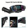 Bluetooth 5.0 Car Adapter FM/AUX Transmitter Kit MP3 Player Auto Wireless Handsfree Dual USB Charger LED Screen