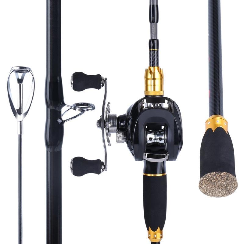 Комбинированные удочки и катушки, 4 секции, комбинированная катушка для удочки, комплект для морской и пресной воды, комплект удочек