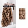 Autumn and Winter New Scarf Women's Winter High End Scarf Korean Style Thickened and Warm Imitation Cashmere Plaid Shawl