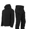 Outdoor Sharkskin Softshell Windbreaker & Trousers for Autumn/Winter - Cold-Proof, Warm, Waterproof Jacket Set