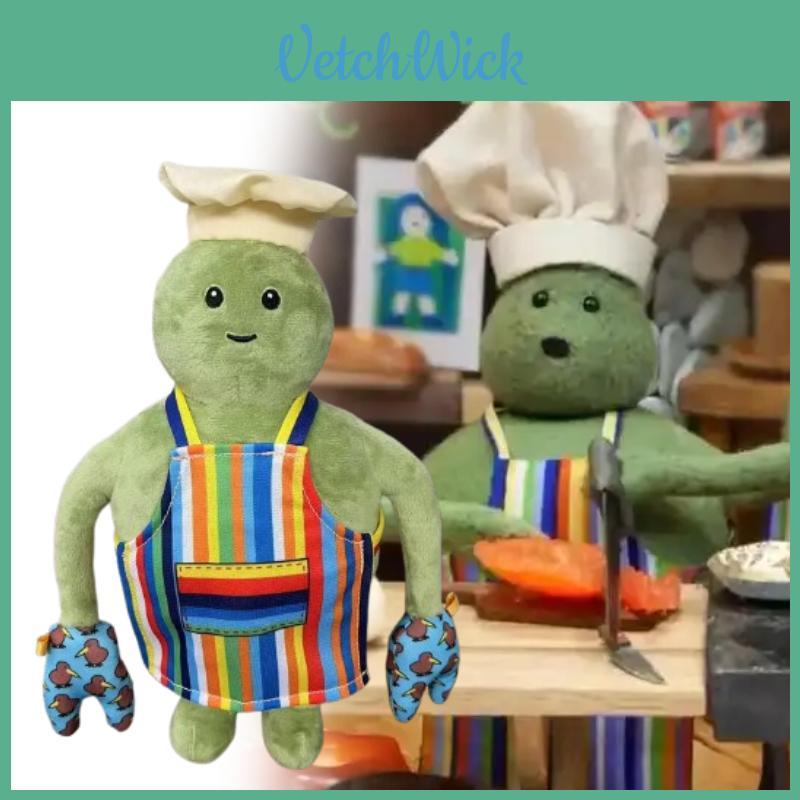 Плюшевая игрушка Мультяшная фигурка из мультсериала The Tiny Chef Show Мягкая набивная кукла Для детей и коллекционеров