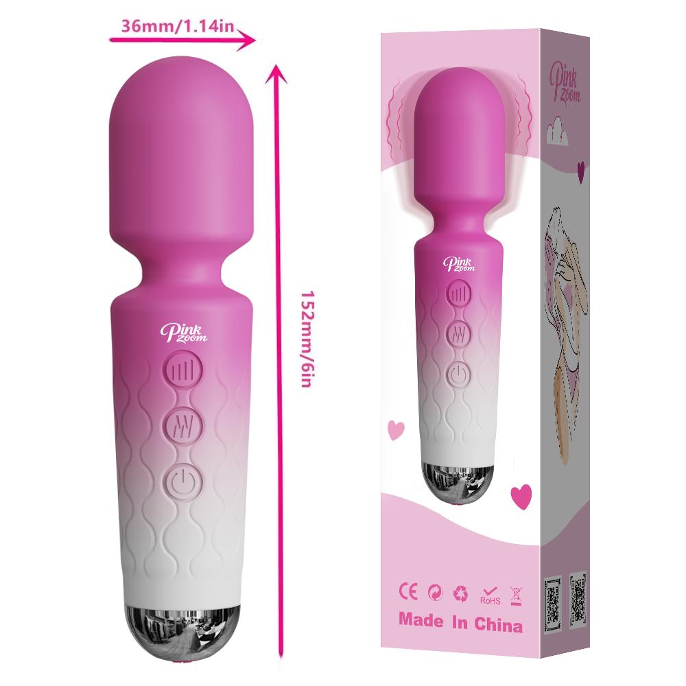 20 Speeds Powerful AV Vibrator Female G Spot Clitoris Nipple Stimulator Magic Wand Dildo Adult Sex Toy for  Women Masturbation
