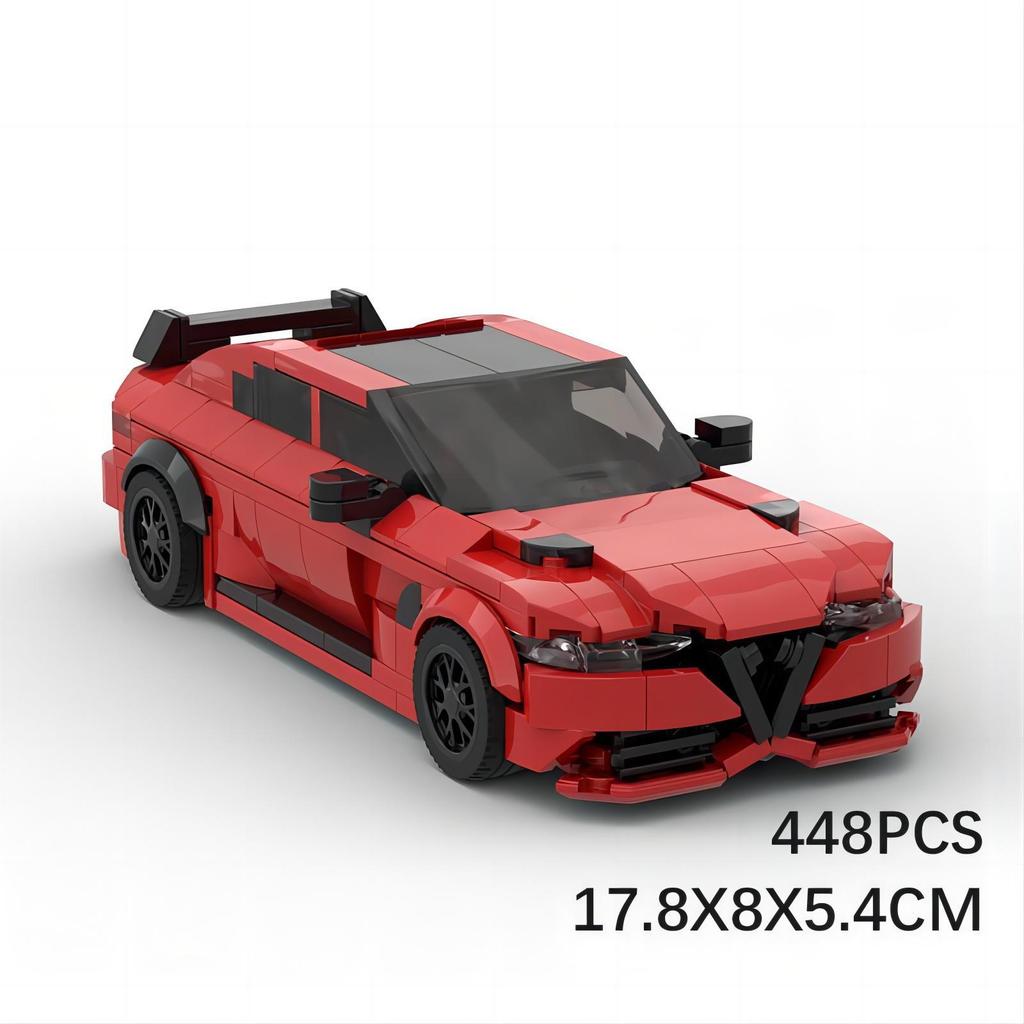 Compatible With Building Block Car Assembly And Plug-in Models
