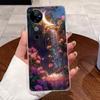 Чехол для VIVO V40 5G Задняя крышка VIVO V40 Pro 5G Милый Кот Любовь Кролик Забавные Мультфильмы Корпус Ультратонкий Прозрачный Мягкий ТПУ Чехол для Телефона