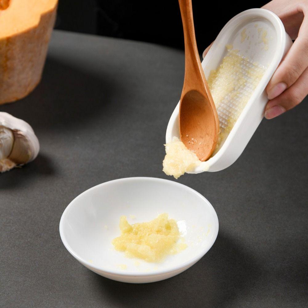 Wear Resistant Garlic Grinder Manual Kitchen Grater Vegetable Grinding Tool  Vegetable Puree Making