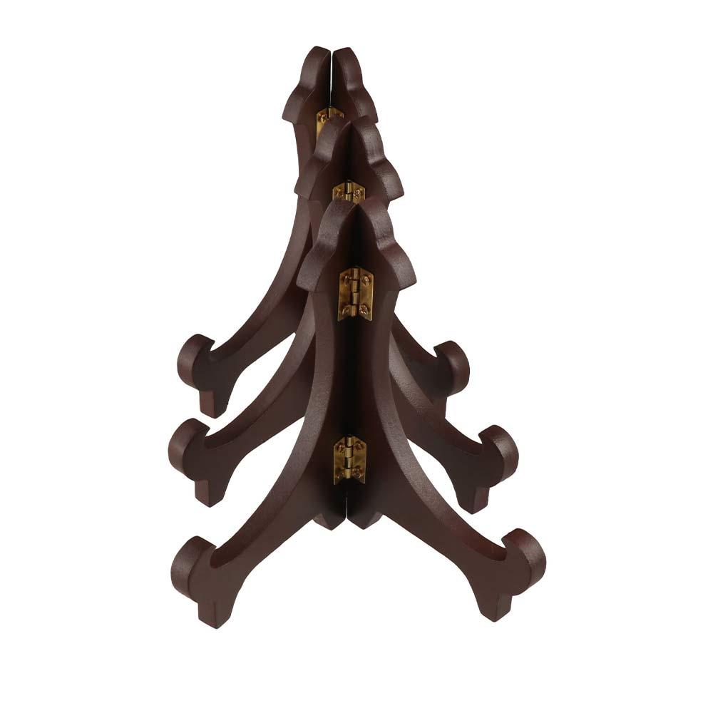 Quality Adjustable Foldable Tea Cake Dish Home Decor Display Stand Plate Rack Easel Storage Rack