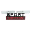 1Pc 3D Metal Sport Edition Logo Car Front Grille Badge Side Fender Rear Trunk Emblem Sticker Decal